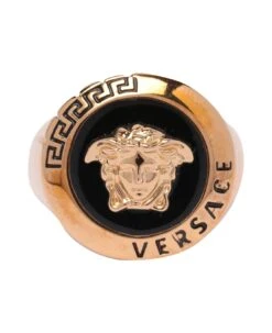 Versace Medusa Enamel Ring