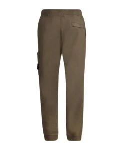 Stone Island Military Green Cargo Fleece Pant -Italist Store 2899723c86232cc916e9027c271cb8bb