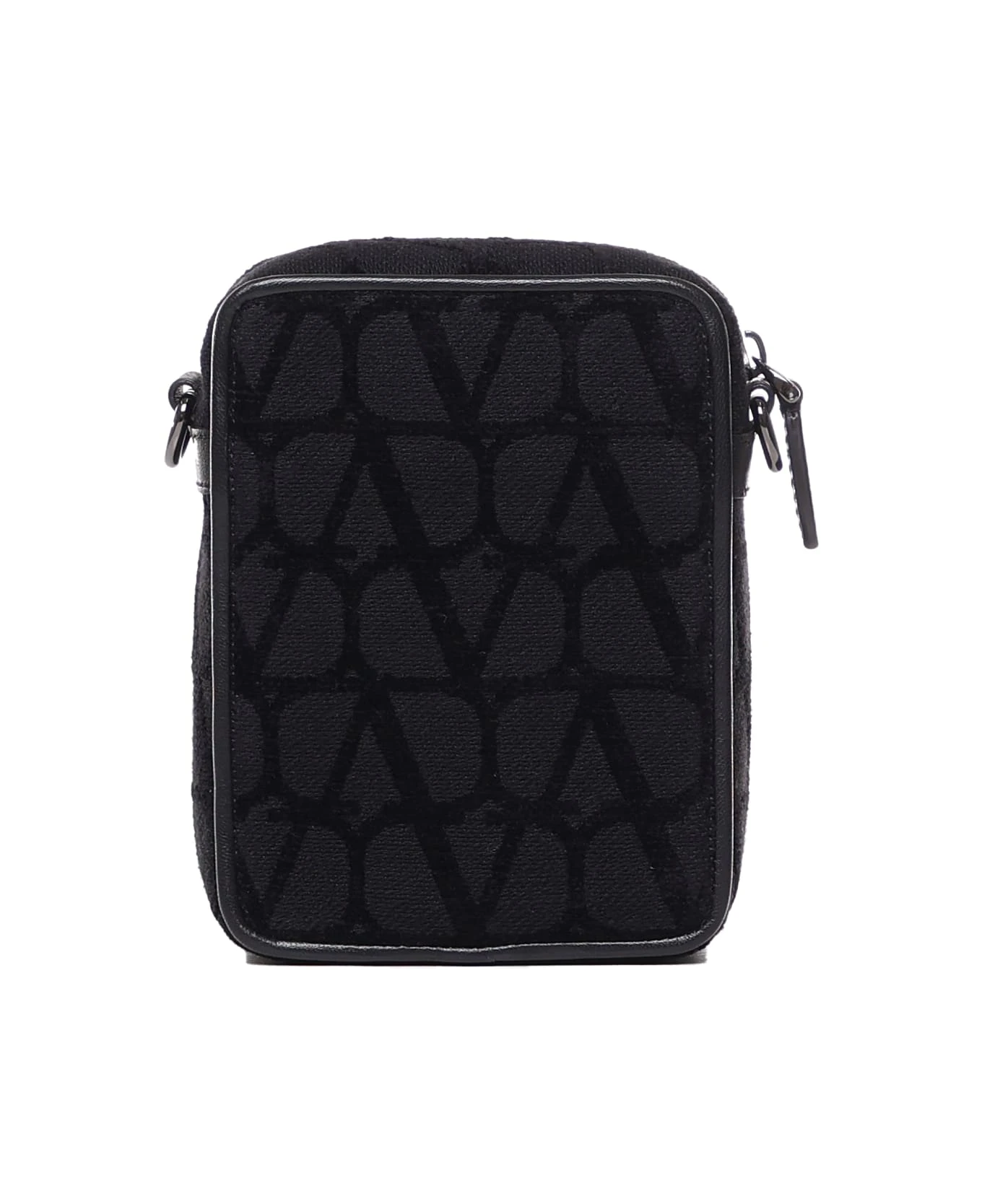 Valentino Garavani Mini Locò Shoulder Bag In Toile Iconographe 4 Valentino Garavani Mini Locò Shoulder Bag In Toile Iconographe - Image 4