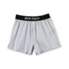 Palm Angels Logo Waistband Striped Boxers