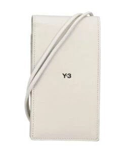 Y-3 Logo Printed Foldover Top Phone Case