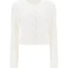 Maison Margiela Angora Crew Neck Cardigan