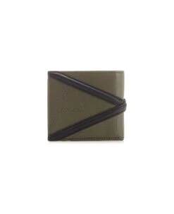 Alexander McQueen Green Leather Bifold Wallet -Italist Store 2c057ac4b40ef3f22a138d3c8b115b97