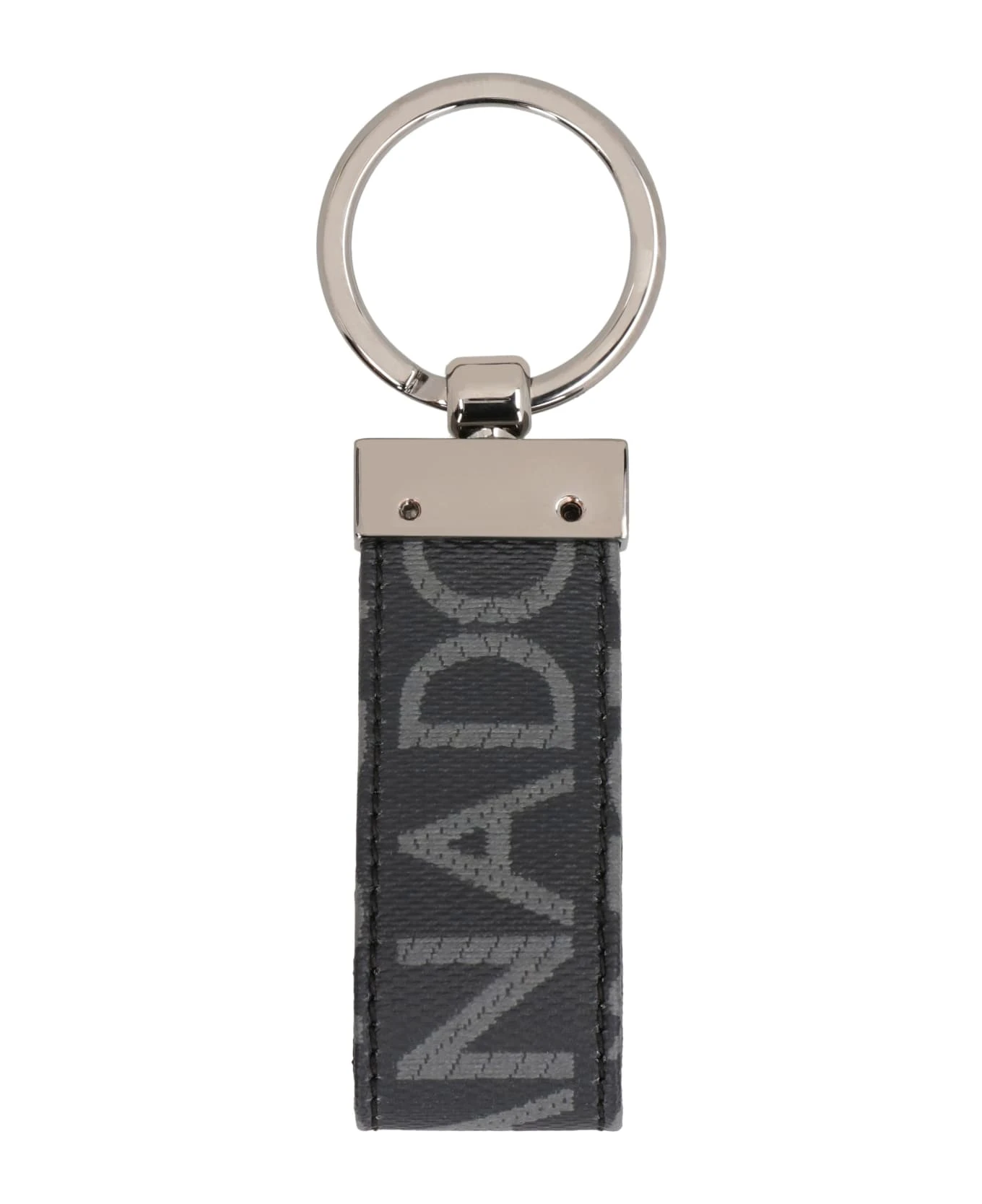 Dolce & Gabbana Fabric Key Ring With Logo 1 Dolce & Gabbana Fabric Key Ring With Logo