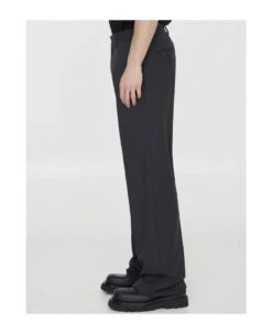 Dolce & Gabbana Stretch Flannel Trousers -Italist Store 2ce47aa295592326f62df2cb10224652