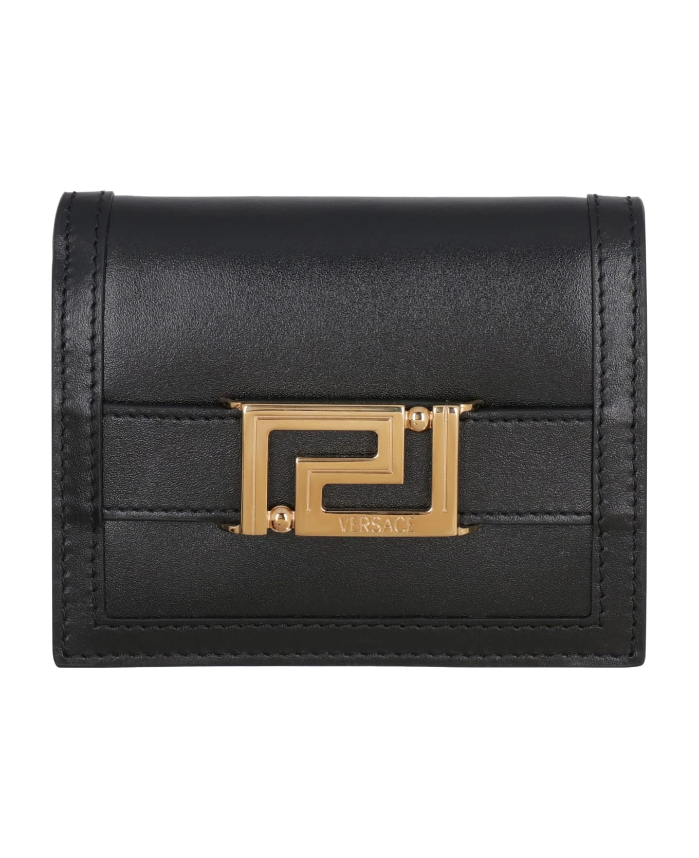 Versace Greca Goddess Leather Wallet 2 Versace Greca Goddess Leather Wallet - Image 2