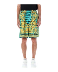 Versace Baroccodile Shorts