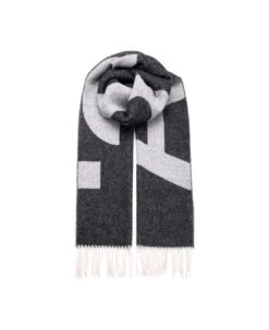 A.P.C. Black "malò" Scarf