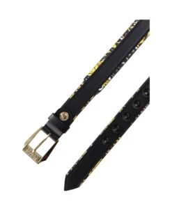 Versace Logo Engraved Buckled Belt -Italist Store 2e4588622ae22eb6b08e8fa6bf7f793a