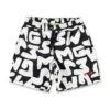 MSGM All-over Logo Beach Shorts