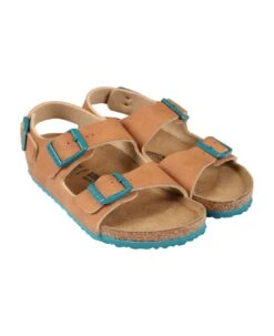 Birkenstock Brown Sandals "milano" For Kids With Logo -Italist Store 2f84d15305822212990966e6af9e5083