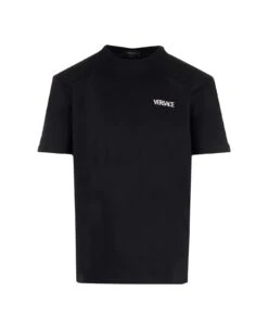 Versace Black "fiamma Medusa" T-shirt