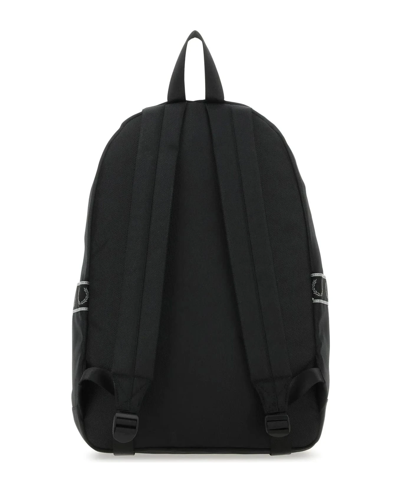 Fred Perry Black Polyester Backpack 3 Fred Perry Black Polyester Backpack - Image 3