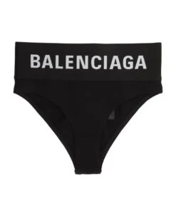 Balenciaga Elastic Briefs With Logo
