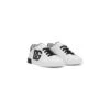 Dolce & Gabbana Sneakers Bianche In Pelle Bambino