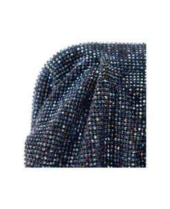 'venus La Grande' Blue Clutch Bag In Fabric With Allover Crystals Woman 6 'venus La Grande' Blue Clutch Bag In Fabric With Allover Crystals Woman -Italist Store 32e70cc0ac452d94af839ca2ca7c41fb