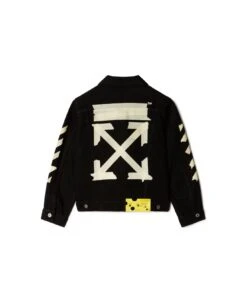 Off-White Paper Tape Arrow Denim Jacket -Italist Store 335d5a02d149dd725655157f8130d4d2