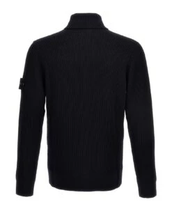 Stone Island Ribbed Wool Sweater -Italist Store 340f9dbaed40b389a04ecf0b959a5c49
