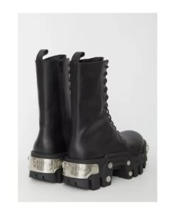 Balenciaga Bulldozer Lace-up Boots -Italist Store 3593aa564e78bf7e5c382547c7549397
