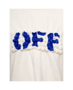 Off-White Boiled Logo Crewneck White A Blue -Italist Store 35940cb3bbc0530d1a525a5c653c3f57
