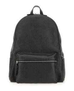 Orciani "micron" Leather Backpack