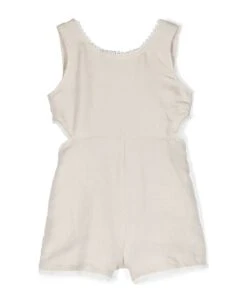Chloé Lace-trim Cut-out Playsuit