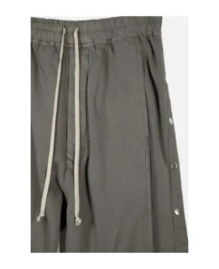 Pusher Pants Petrol Blue Baggy Sweatpant With Side Snaps - Pusher Pant -Italist Store 38d0d3bc5958dfe54d3e2d036a03d42d