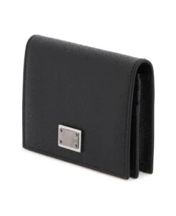 Dolce & Gabbana Dauphine Leather Card Holder -Italist Store 3be538dc988a8a0408535511aea83595