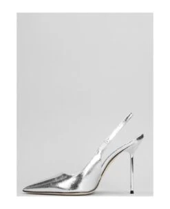 Paris Texas Lidia Pumps In Silver Leather -Italist Store 3cafe08b38a0261f499eefe05ad23624