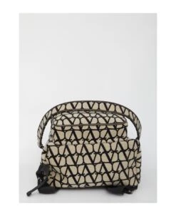 Valentino Garavani Toile Iconographe Backpack -Italist Store 3ce3aa80afc0da46a0ecae1510453c00
