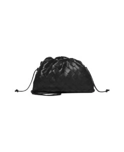 Bottega Veneta Woven Drawstring Clutch Bag