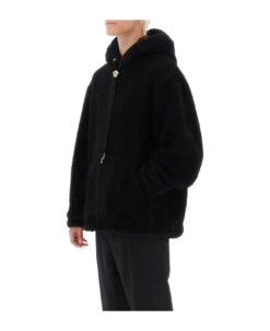 Versace Teddy Hoodie With Medusa Embroidery -Italist Store 3cf2385456f755c24dd3237d1983c31a