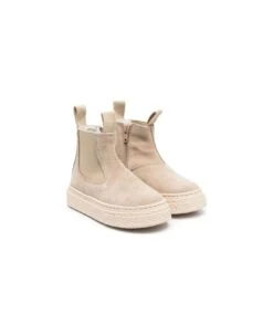 MM6 Maison Margiela Round Toe Boots