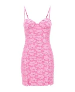 "jacquard Flower" Dress