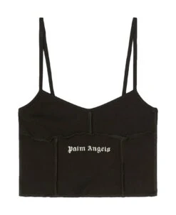 Palm Angels Classic Logo Rib Top