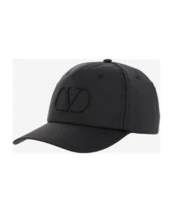 Valentino Garavani Vlogo Signature Silk Baseball Hat -Italist Store 4046174fe4817ffc7248a1280e092bcc