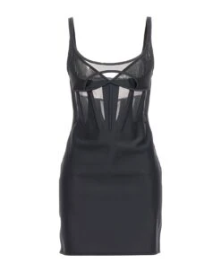 Mugler Pochet Minidress