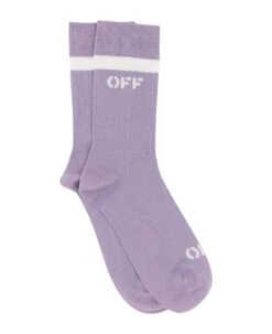 Off-White Sock With Logo