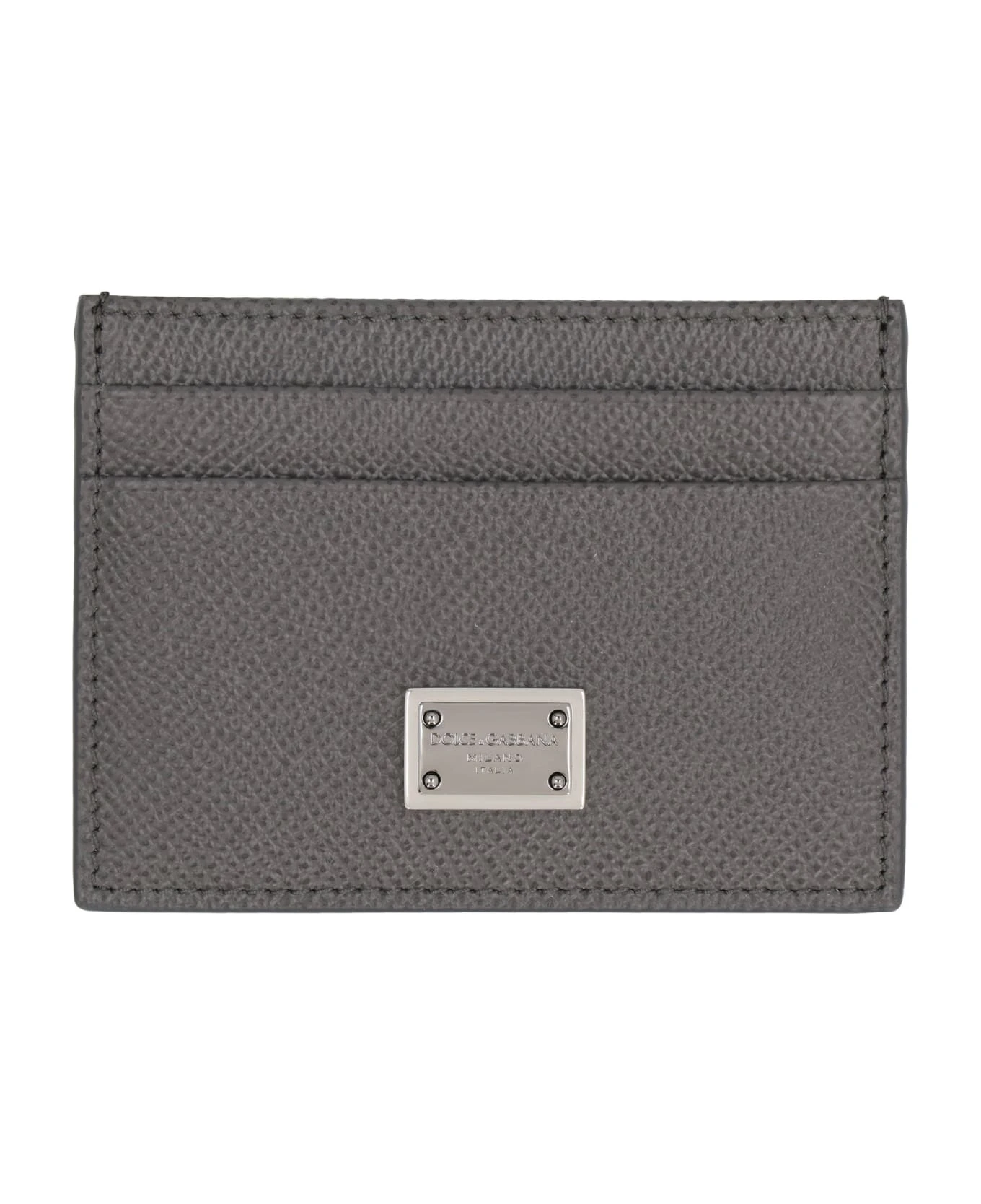Dolce & Gabbana Dauphine Print Leather Card Holder 2 Dolce & Gabbana Dauphine Print Leather Card Holder - Image 2