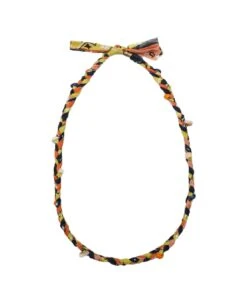 Alanui Yellow Bandana Necklace
