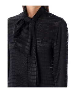 Versace Shirt Devore Crocco -Italist Store 455dff3550a33212353f4d82048be4cb