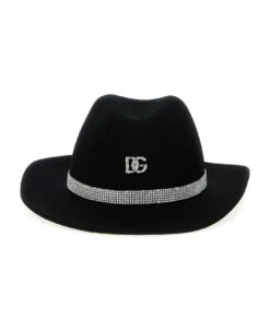 Dolce & Gabbana Crystal Logo Hat