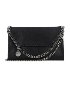 STELLA MCCARTNEY Falabella Mini Crossbody Eco Shaggy Deer