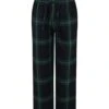 MC2 Saint Barth Green Pajamas Trousers For Boy With Logo