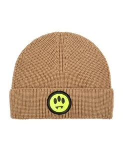 BARROW Beige Hat For Kids With Smile