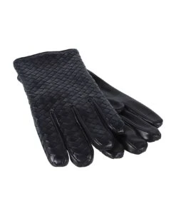 Bottega Veneta Weaved Gloves