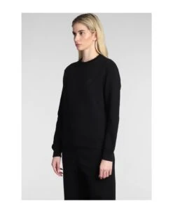 Golden Goose Athena Sweatshirt In Black Cotton -Italist Store 47dc829771dead8694913e302aad4af7