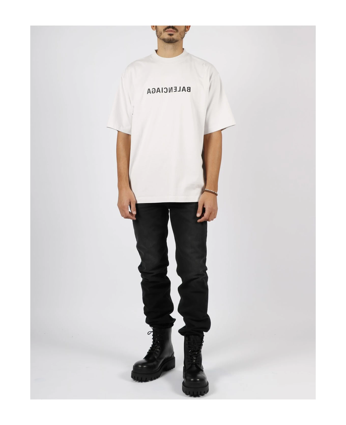 Balenciaga Black Faded Denim Slim Pants 2 Balenciaga Black Faded Denim Slim Pants - Image 2