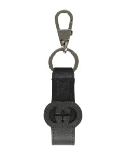 Gucci Cut-out Interlocking G Keychain