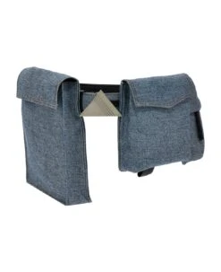 Pockets Denim Belt